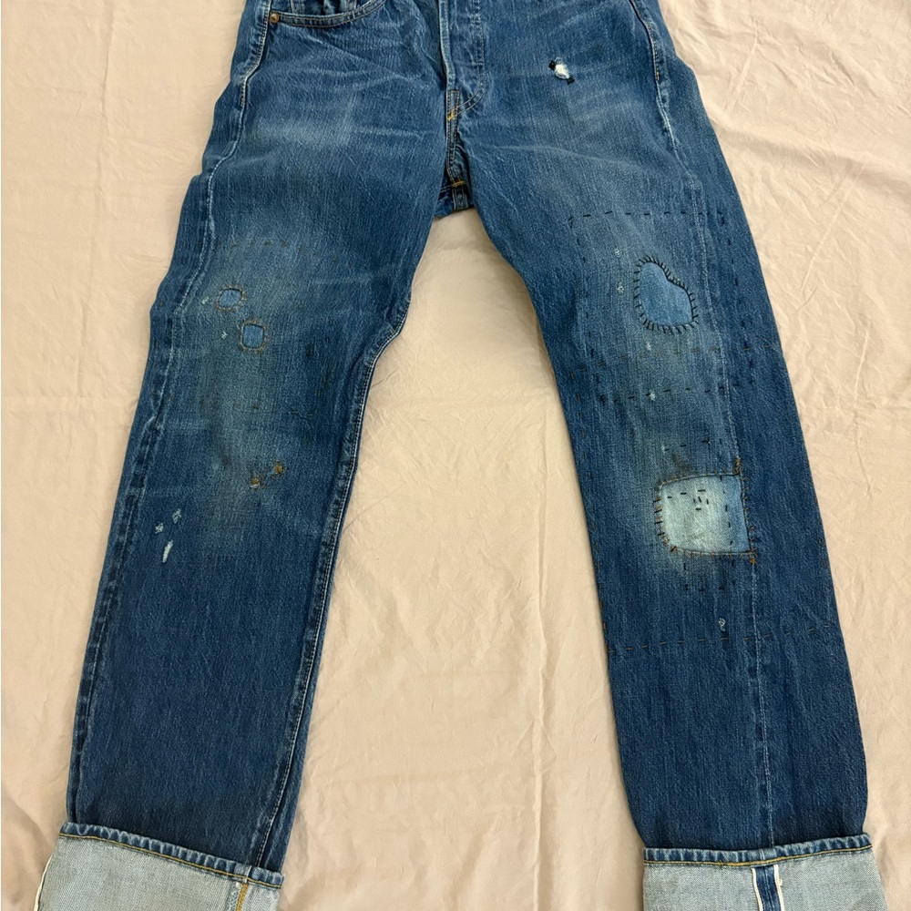 Levi's Women's Blue Straight Leg Jeans